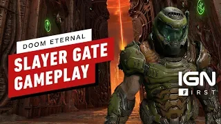 DOOM Eternal: 3 Minutes of Slayer Gate Gameplay (4k 60FPS)