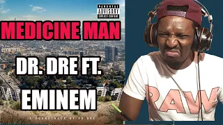 He Gave Me Goosebumps!!! DR DRE  - MEDICINE MAN FT  EMINEM  Reaction #Eminem #Dr Dre