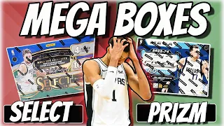 2023-24 Select Basketball Mega Box vs Prizm Mega Box Auto and Wemby!