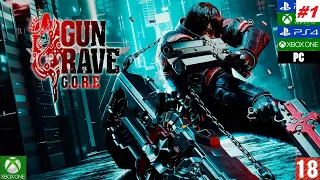 Gungrave G.O.R.E. (Xbox One) - Прохождение #1. (без комментариев)