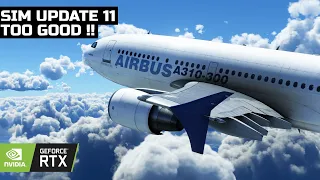 Microsoft Flight Simulator 2020 Sim Update 11 Gameplay Nvidia RTX 3060 ti