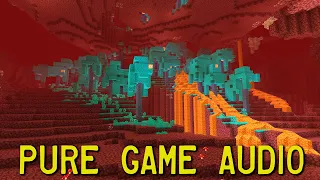 One Hour Nether Exploration [Pure Gamesound Only] Minecraft ASMR