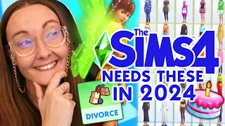 Everything I want in The Sims 4 in 2024