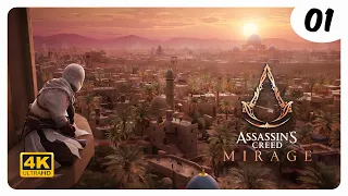 VUELTA a los ORÍGENES de ASSASSIN'S CREED - ASSASSIN'S CREED MIRAGE Gameplay Español 4K - CAPITULO 1