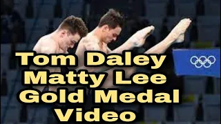 Tokyo Olympics: Tom Daley and Matty Lee win gold medal in men's 10m synchronised platform diving