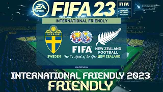FIFA 23 Sweden vs New Zealand | International Friendly 2023 | PS4 Full Match