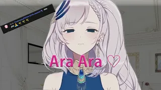 [ Hololive ] Pavolia Reine say that Ara Ara is earned [ Eng Sub ]