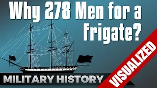 Why 278 Men for a Frigate? #Nelson's Navy