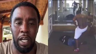 Diddy REACTS To His BEATING Cassie Video SURFACING “IM SORRY, I GOT HELP, I..