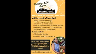 COVID313 Town Hall | #babyformulashortage, Father's Day, Juneteenth