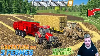 L'AVENTURE DES 3 FERMES S2! (Stervio) | UN NOUVEAU TRACTEUR ET UNE NOUVELLE BENNE ! | EP08 |FS19