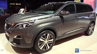 2018 Peugeot 5008 GT - Exterior and Interior Walkaround - Debut  2017 Geneva Motor Show