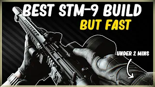 BEST STM-9 BUILD BUT FAST LOW RECOIL HIGH ERGO GUN BUILD EFT ESCAPE FROM TARKOV UNDER 2 MINS 7N31 AP