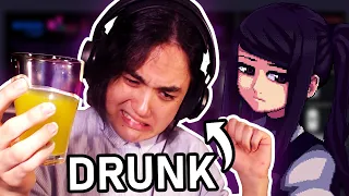 GETTING DRUNK Playing Visual Novels! | Va-11 Hall-a (Drunk Edition)