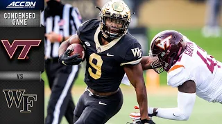 Virginia Tech vs. Wake Forest Condensed Game | 2020 ACC Football