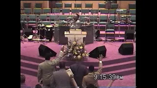 E K Bailey Preaches at New Mt Calvary Church in Houston, Texas