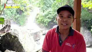 Menikmati Percikan Air Terjun Haratai, Bikin Tubuh Tambah Segar