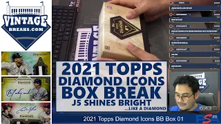 VINTAGE BREAKS - 2021 Topps Diamond Icons Baseball Box Break