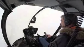 Pilot Flies Helicopter Into Clouds