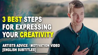 3 STEPS for HOW TO EXPRESS YOUR CREATIVITY - MOTIVATION SPEECH - ATTRACTPASSION