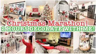 CHRISTMAS DECORATING MARATHON 2023 | CHRISTMAS DECORATE WITH ME! | CHRISTMAS DECORATION IDEAS