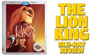 "The Lion King" Walt Disney Signature Collection Blu-ray Review