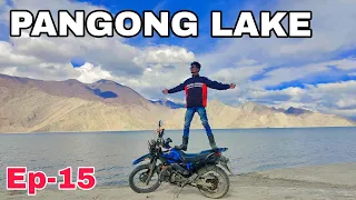 Pangong Lake Ladakh 2022 | Assam to Ladakh Solo Ride 2022 | Ep.15