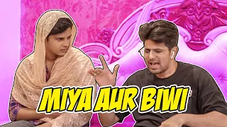 Miya Aur Biwi | Funny Comedy Video | Azhar N Ali