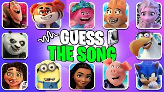 Guess the movie by song 🍿✅ | Trolls 3, Encanto, Frozen, Kung-Fu Panda 4, Moana, Zootopia, Sing 2