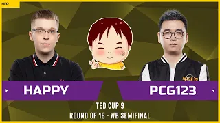 WC3 - TeD Cup 9 - WB Semifinal: [UD] Happy vs. pcg_123 [UD] (Ro 16 - Group C)