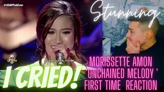 Morissette Amon "Unchained Melody" First Time REACTION. * I Cried*