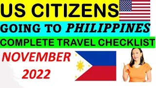 EASY TRAVEL RULES FOR US CITIZENS GOING TO PHILIPPINES | VACCINATED AND UNVACCINATED PASSENGERS