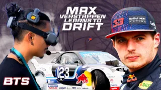 Max Verstappen Learns How to Drift ft Mad Mike | FPV Drone BTS