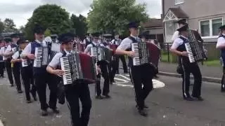 War Time Melody June 2016. Forth Bridges Accordion Band