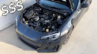 The TRUE COST of REBUILDING a BRZ/FRS/86
