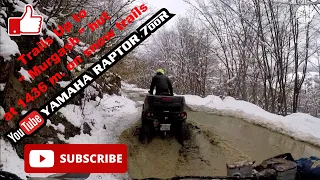 Yamaha Raptor 700R - Up to " Murgash hut " at " Stara Planina " Mountain -  Part 3