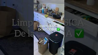 Limpieza BÁSICA de la COCINA #limpiezadecasas #limpio #limpieza #cleaning #clean #tiktok #viral