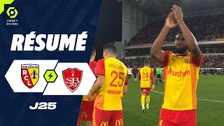 RC LENS - STADE BRESTOIS 29 (1 - 0) - Highlights - (RCL - SB29) / 2023-2024