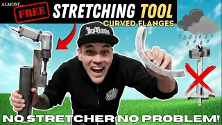 EASY 2 MAKE! DIY STRETCHER TOOL! HOW-TO Make "REVERSE"CURVED FLANGES on SHEET METAL