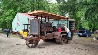 1917 Holt 120 Tractor - First Drive in 80 Years