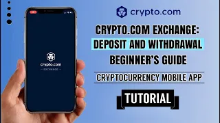 How to Deposit and Withdraw on Crypto.com Exchange for Beginners | App Tutorial