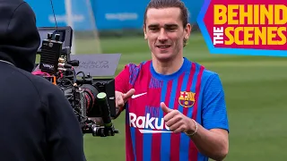 🔥 GRIEZMANN, DE JONG, PIQUÉ, PEDRI & SERGI ROBERTO TRY BARÇA'S NEW KIT 2021/22 FOR THE FIRST TIME! 🔥