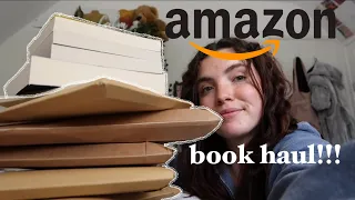 i bought too many books😫huge book unboxing + haul!!!