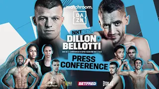 Liam Dillon Vs Reece Bellotti NXTGEN: Press Conference