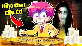 HIHA LẦN ĐẦU CHƠI CẦU CƠ GỌI HỒN MA NỮ TRONG MINECRAFT*HIHA CHƠI CẦU CƠ 😱😵