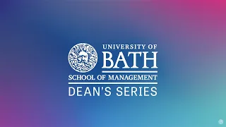Dean's Series: Where are we going? Whither higher education?