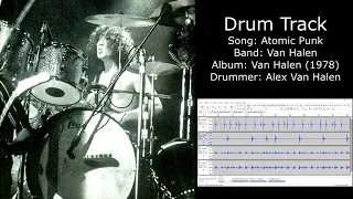 Atomic Punk (Van Halen) • Drum Track