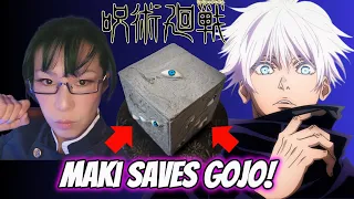 WOW!!😱 I created the PRISON REALM CAKE for MAKI TO SAVE GOJO IRL!🔥