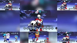 Friday Night Funkin' (vs. Sans & Papyrus) - Bonedoggle but it's a COVER MASH-UP [#35]