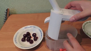 Машинка для удаления косточек из Китая. Cherry and Olive corer.